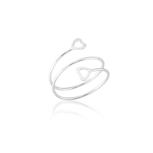 ANEL CORAÇÕES REGULÁVEL