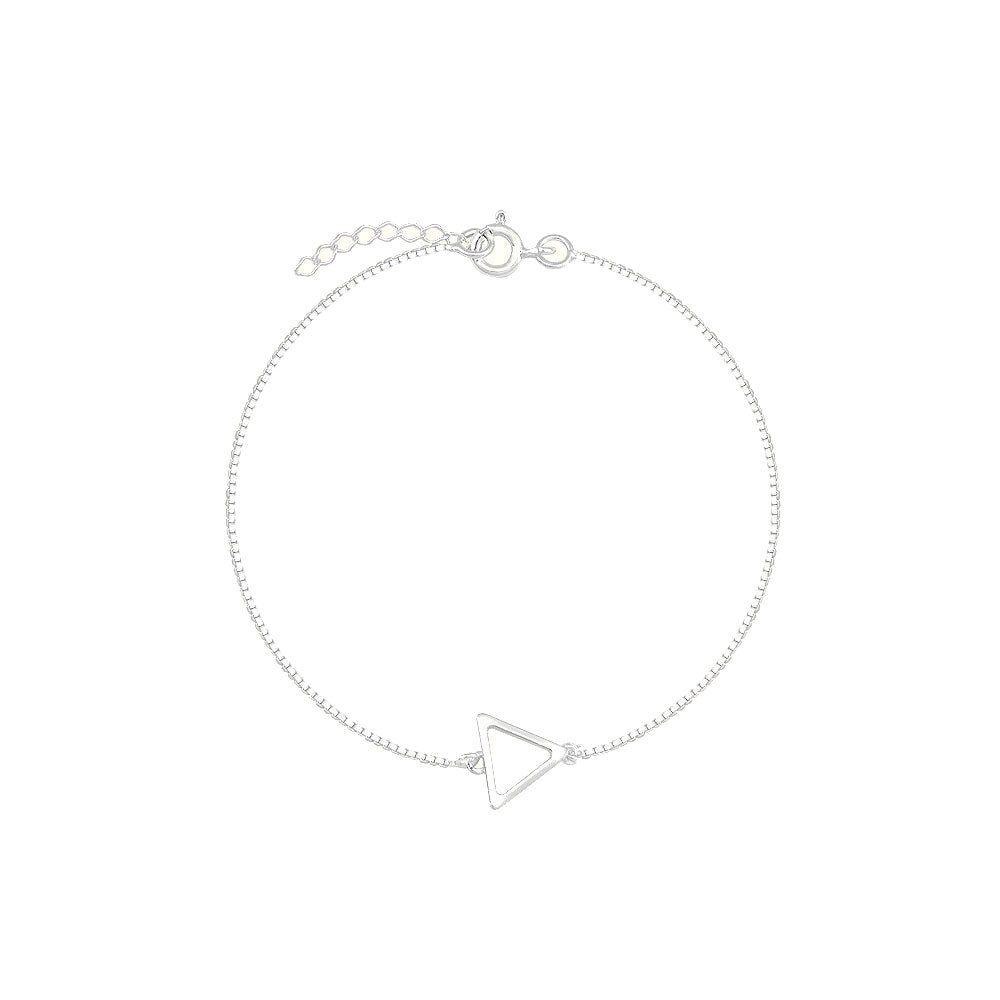 PULSEIRA VENEZIANA GEOMÉTRICA TRIÂNGULO VAZADO