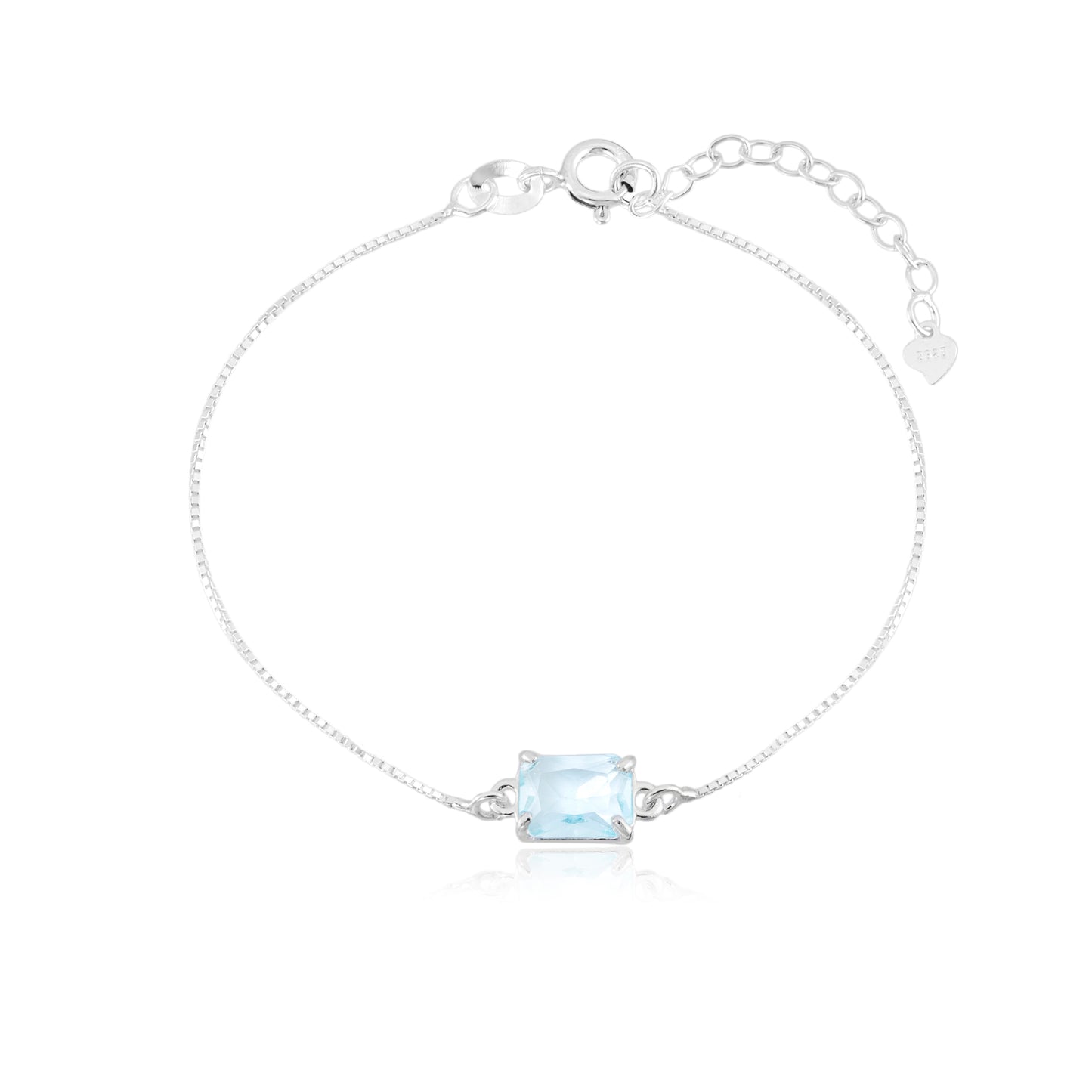 PULSEIRA VENEZIANA GLASS AQUAMARINE