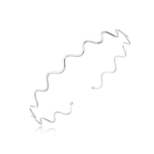 BRACELETE REGULÁVEL FIO ONDULADO