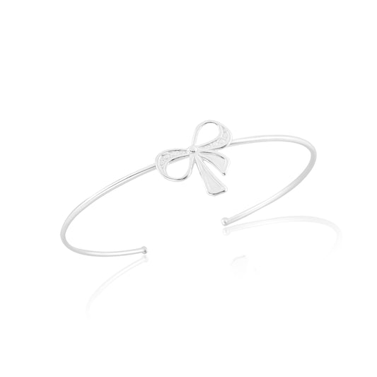 BRACELETE REGULÁVEL FIO LISO LAÇO CHAPADO